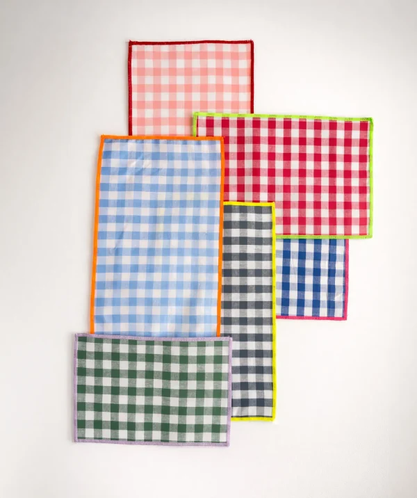 Variantes-Couleurs copie Nappe SUZANNE - Grands Carreaux