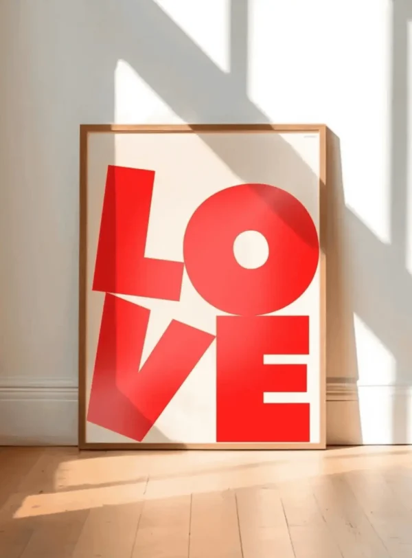 AFFICHE LOVE AFFICHE "LOVE"