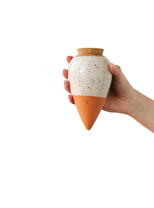 Olla - Blanc grainé